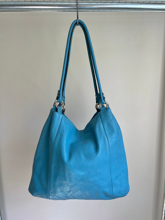 Turquoise Hobo Shoulder Bag