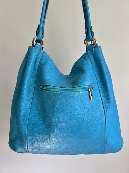 Turquoise Hobo Shoulder Bag
