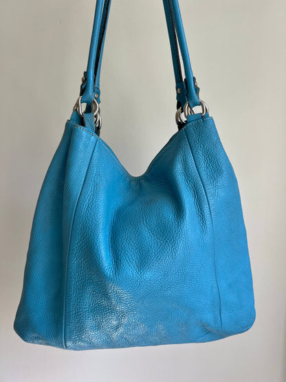 Turquoise Hobo Shoulder Bag