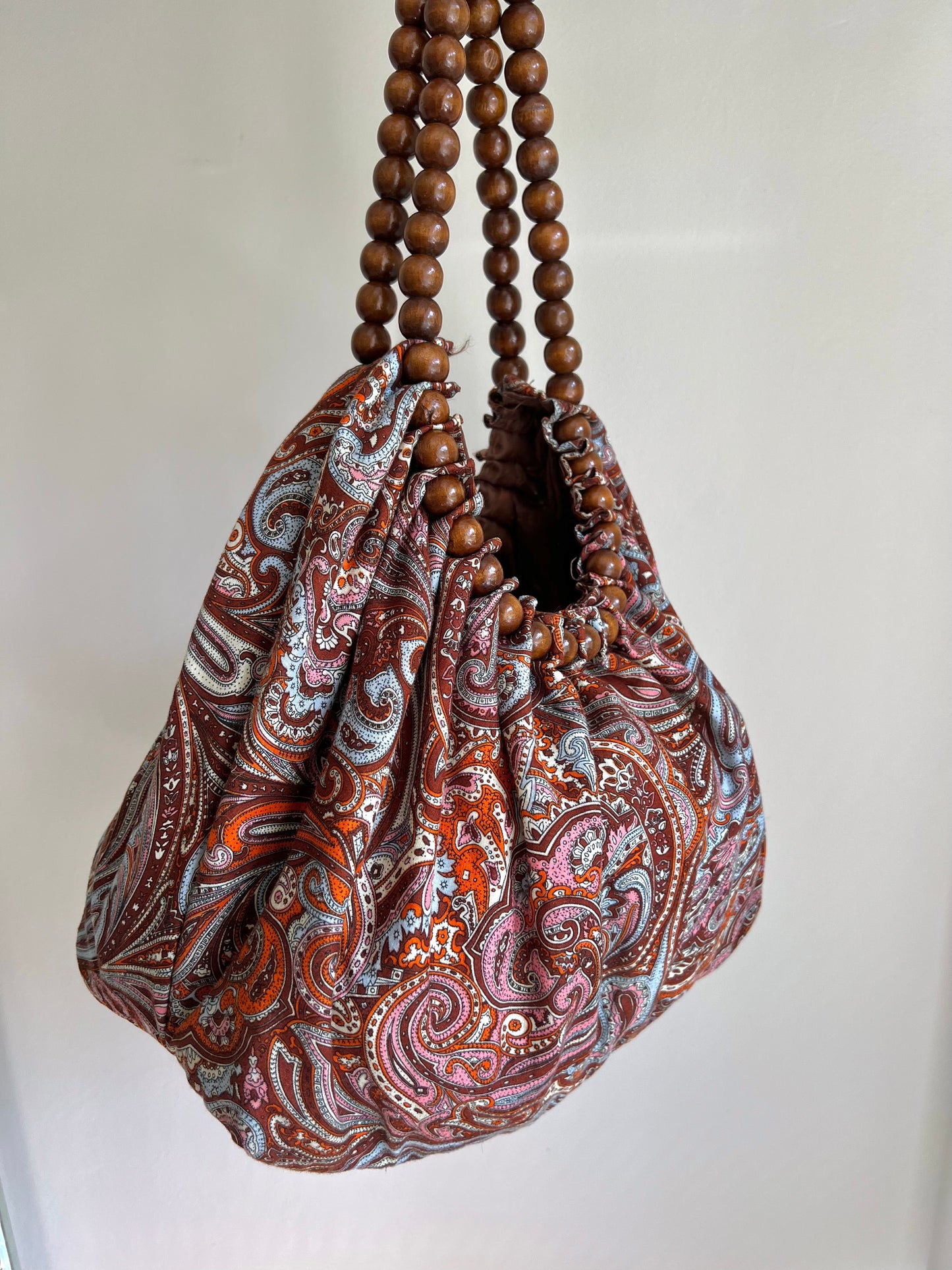 Paisley Beaded Shoulder Bag