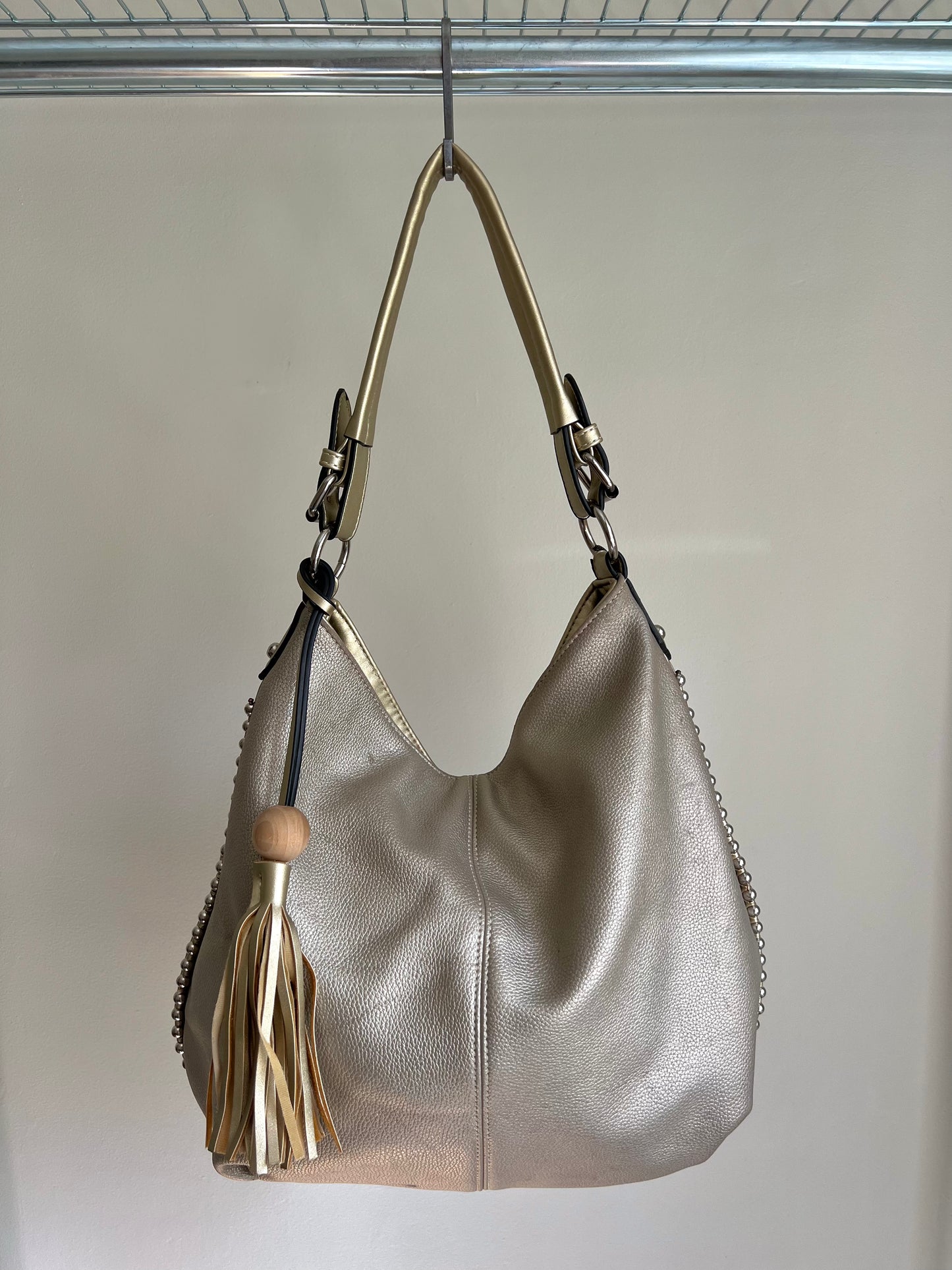Pearl Hobo Shoulder Bag