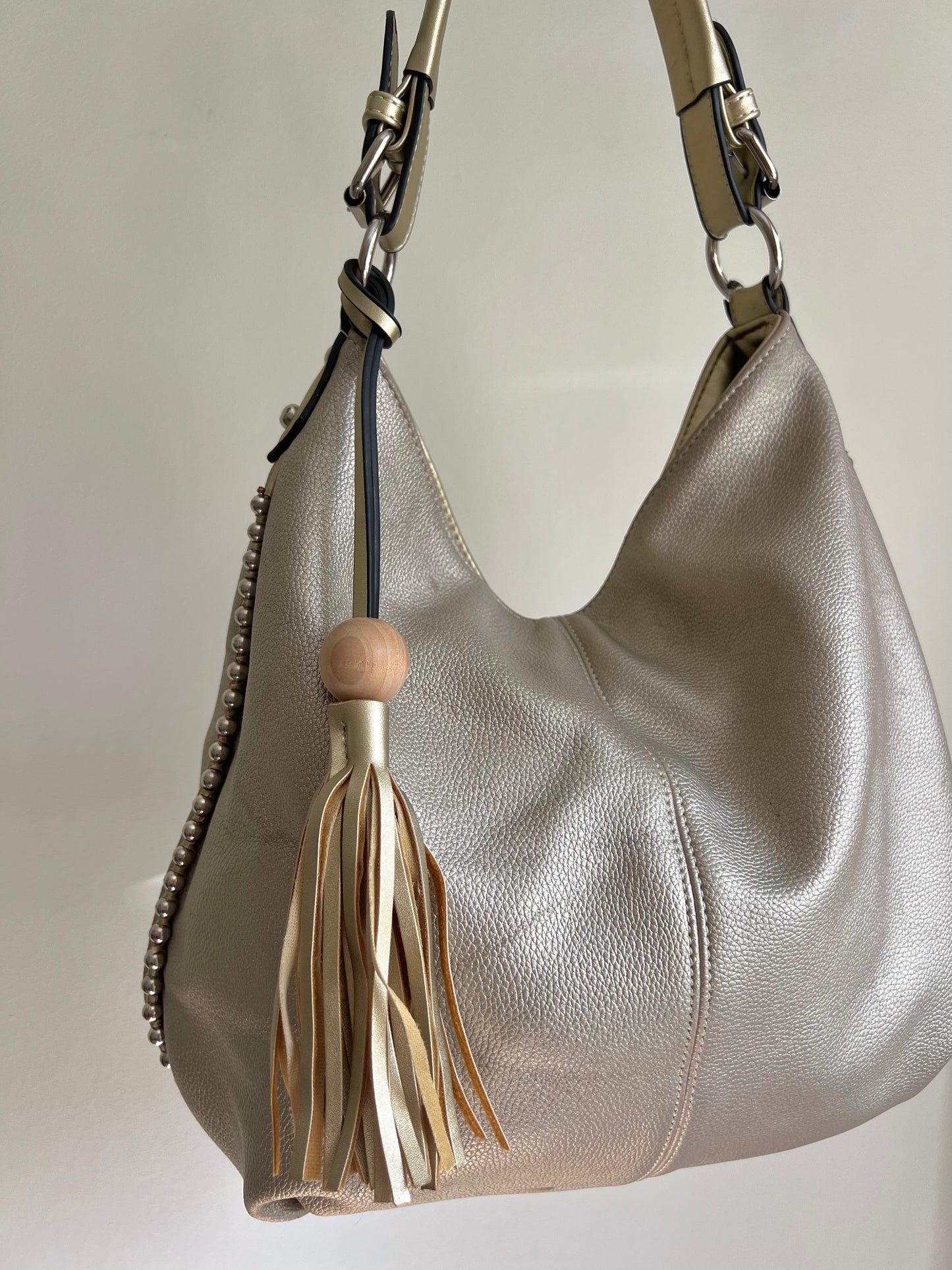 Pearl Hobo Shoulder Bag