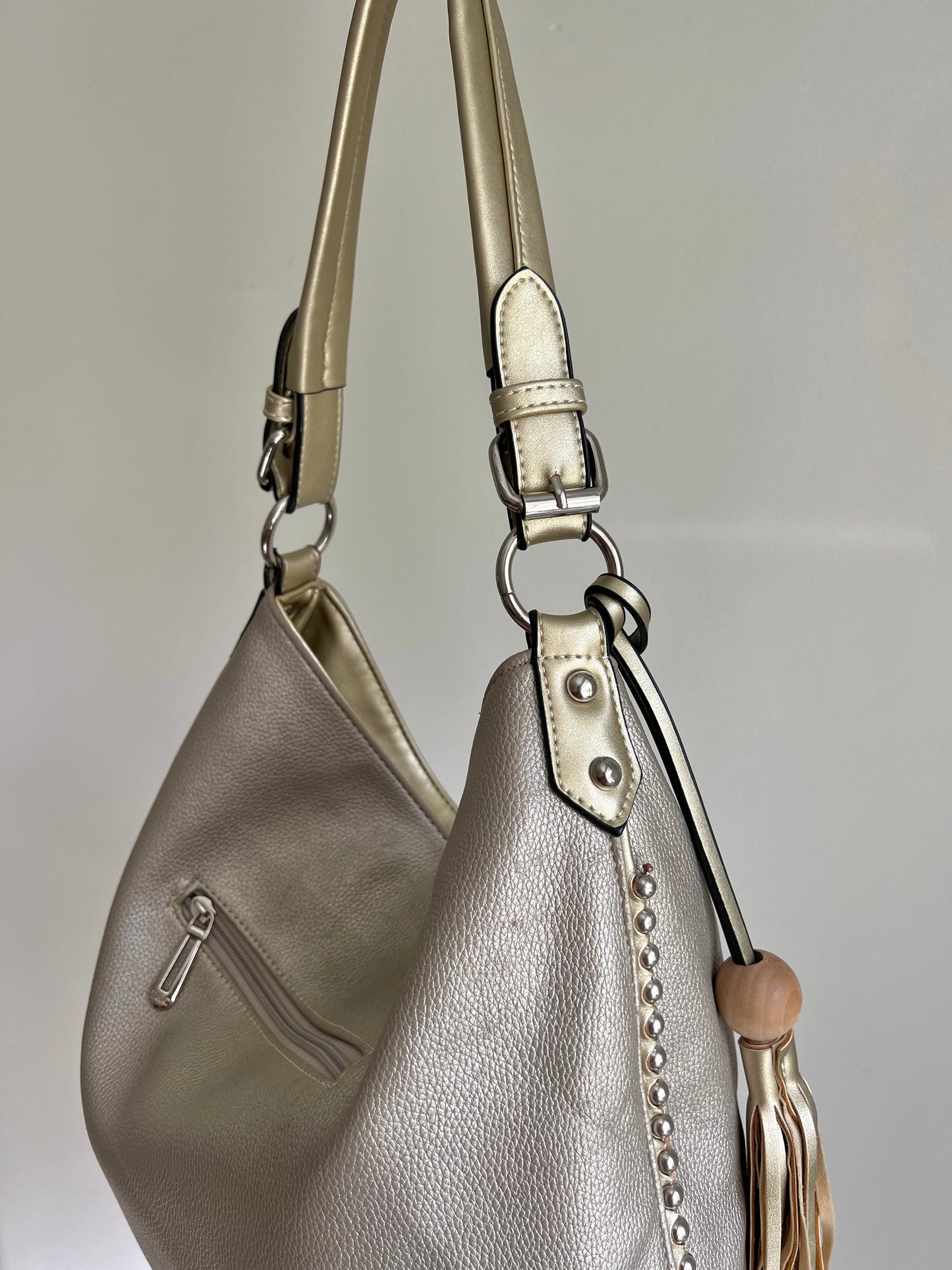 Pearl Hobo Shoulder Bag