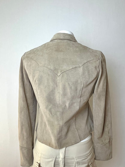 Beige Suede Jacket