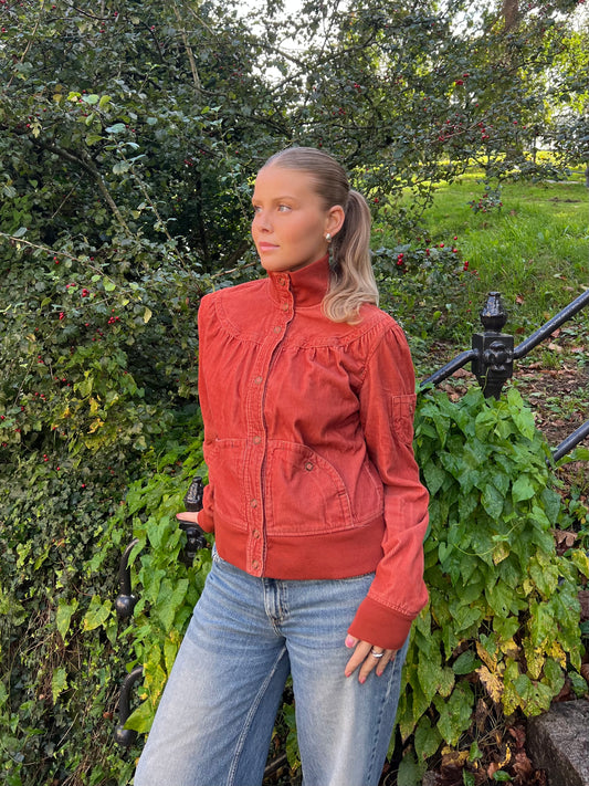 Rust Corduroy Jacket