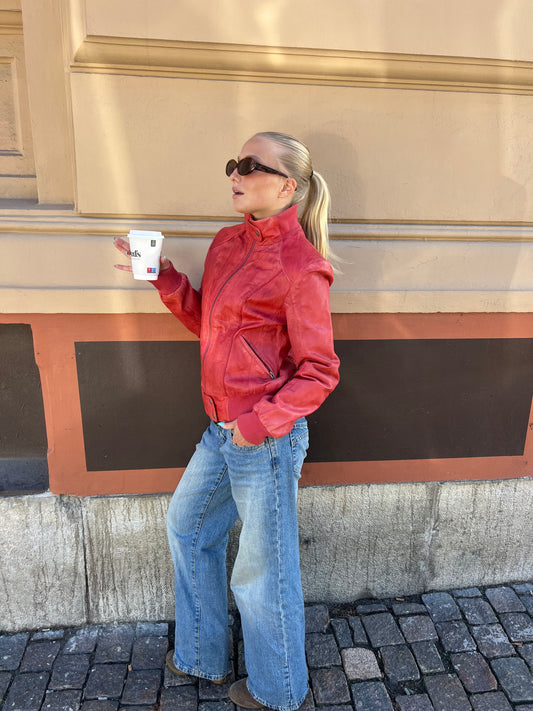 Red Leather Jacket