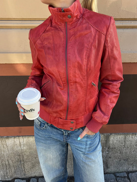 Red Leather Jacket