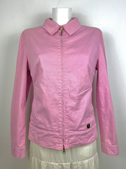 Pink Zip-Up Jacket