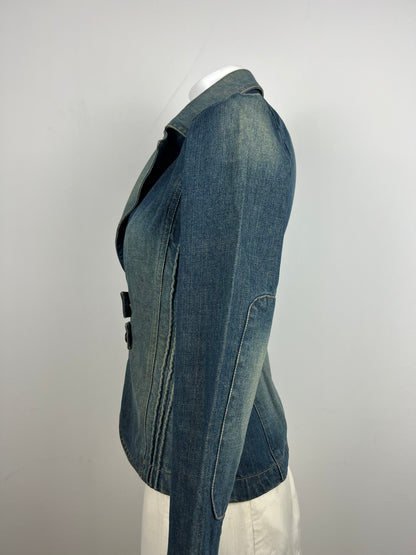 Blue Denim Blazer Jacket