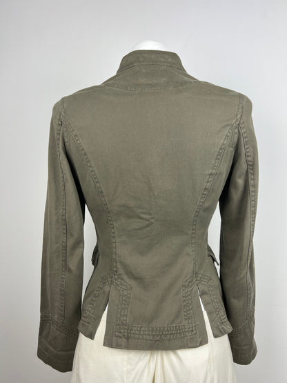 Khaki Military Style Jacket