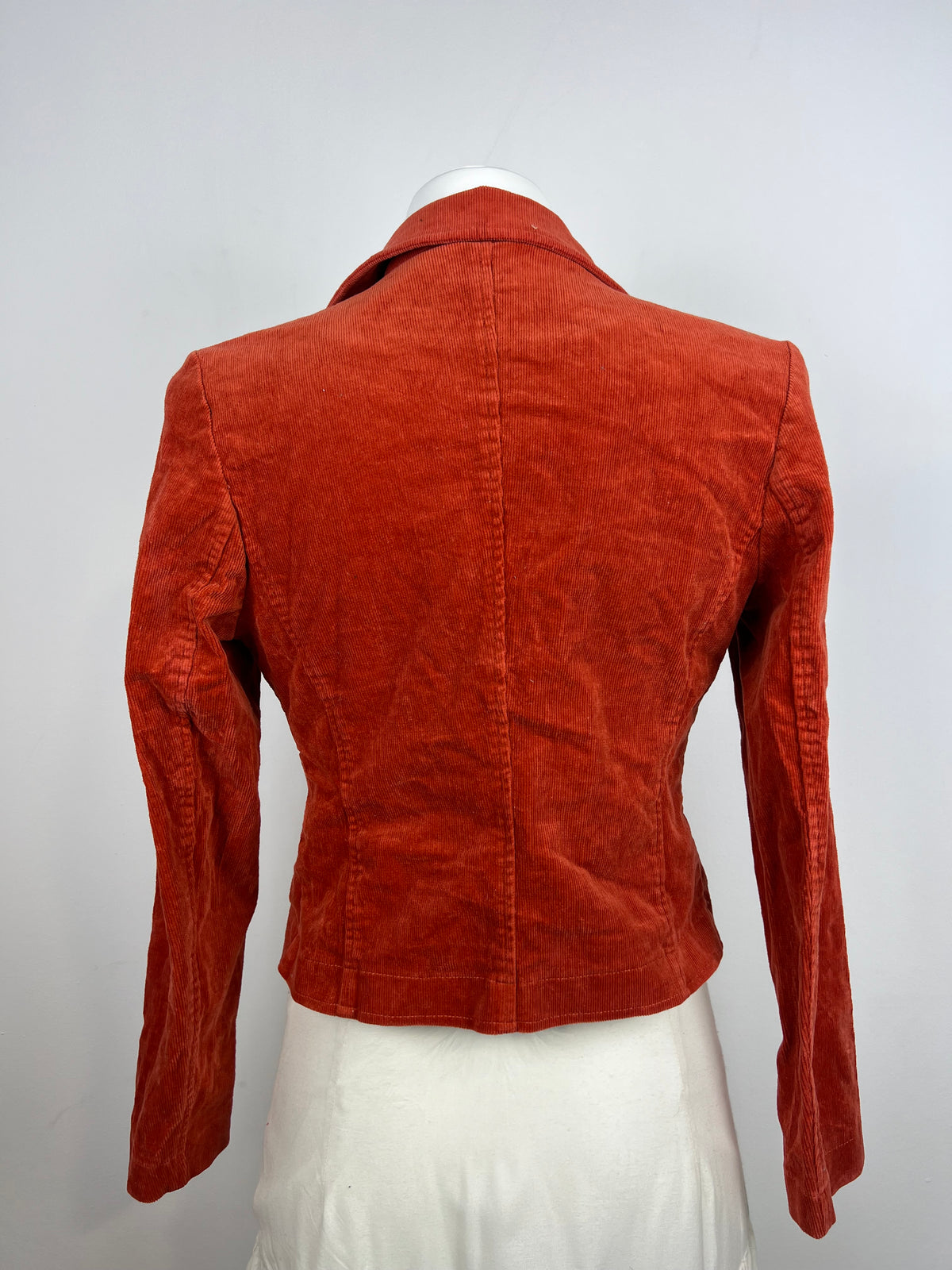 Rust Corduroy Blazer